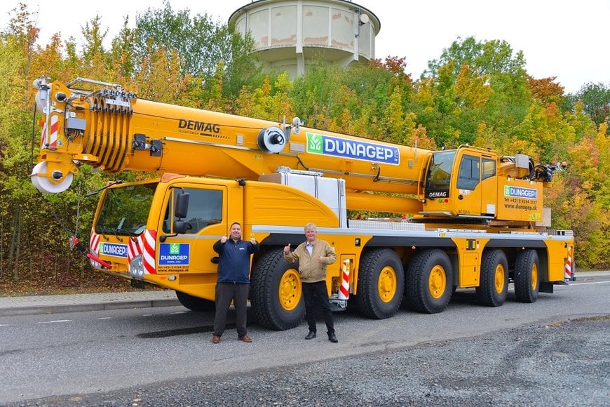 Dunagep takes delivery of new Demag AC 220-5 all terrain crane